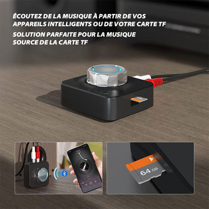 Bluetooth 5.0 Audio Receiver with RCA Connectivity