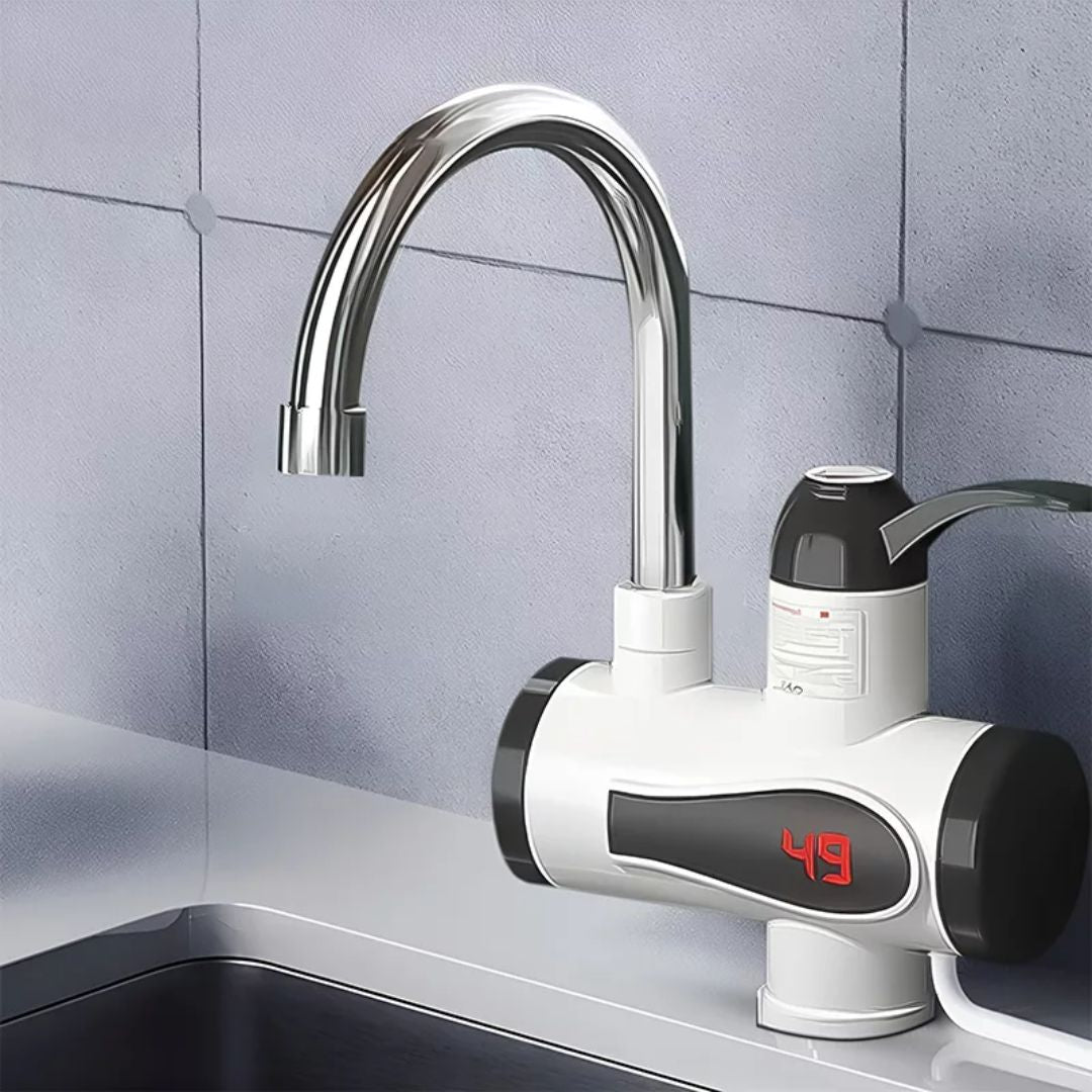 Compact Tankless Instant Hot Water Faucet – Energy-Efficient for Kitchens & Bathrooms