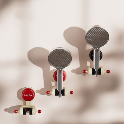 Versatile Showerhead Holder with Suction Grip