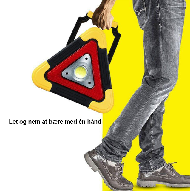 All-in-One Solar Emergency and Warning Light