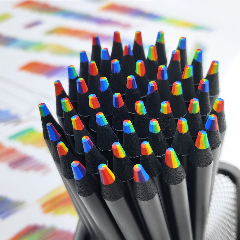 Whimsical Color Splash Pencils for Vibrant Creations