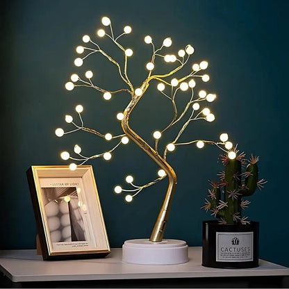 LED Fairy Tree Lights for a Warm and Inviting Room Ambiance
