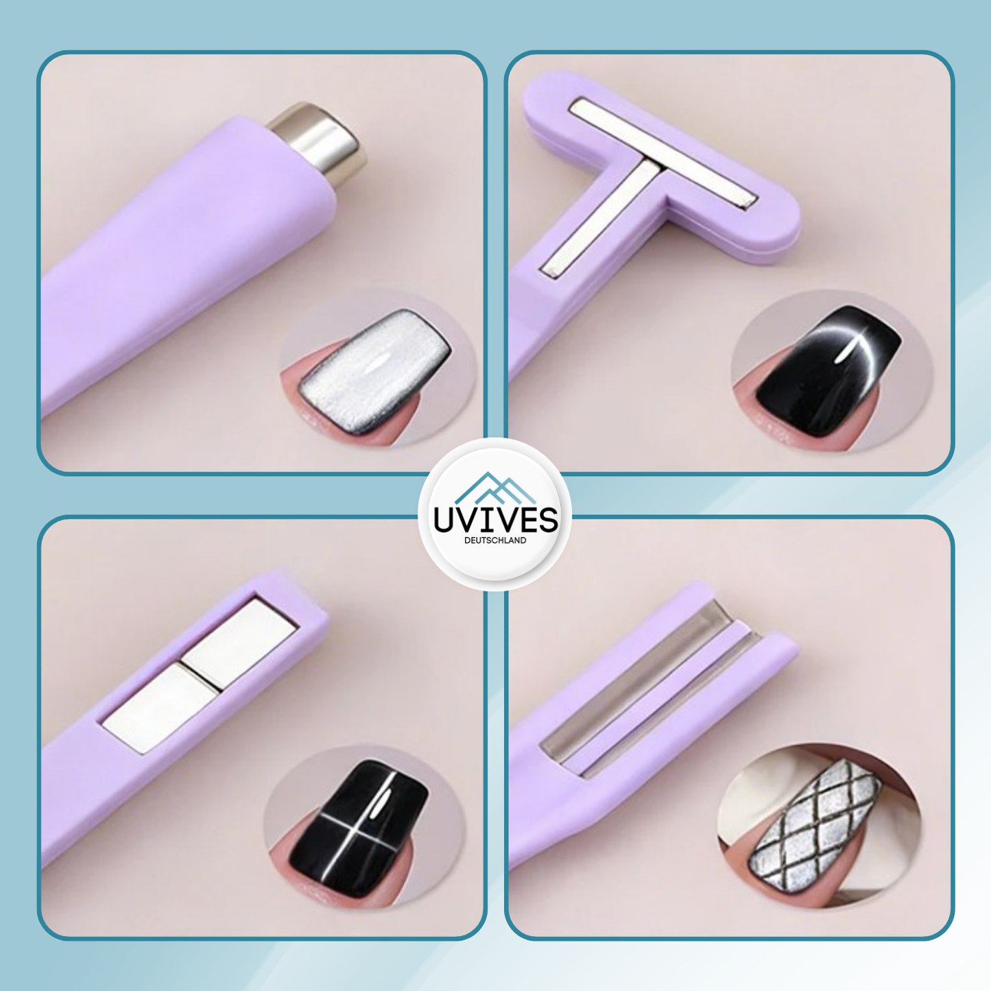 Create Perfect Magnetic Nail Art Instantly Every Time