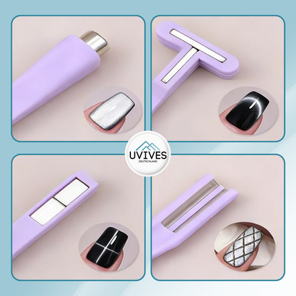 Create Perfect Magnetic Nail Art Instantly Every Time