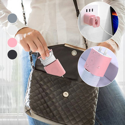Dual Function Silicone Charger Shield and Organizer