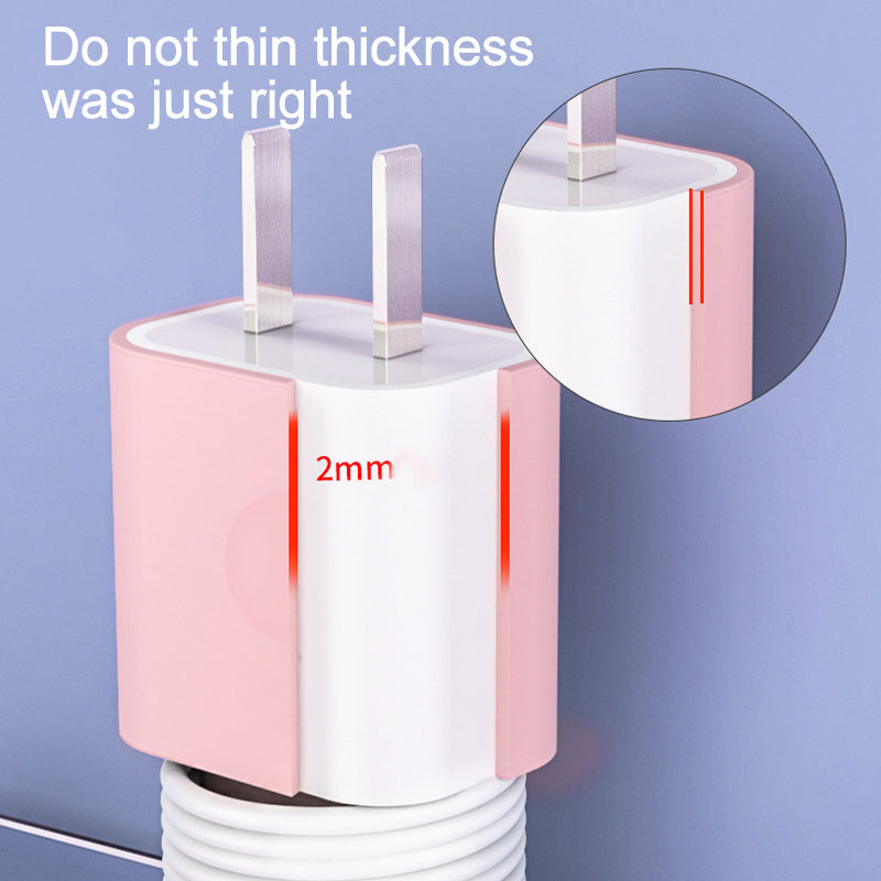 Dual Function Silicone Charger Shield and Organizer