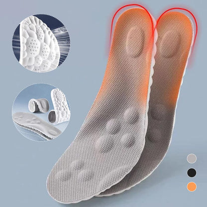 ComfortFit U-Shaped Insoles for All-Season Temperature Control