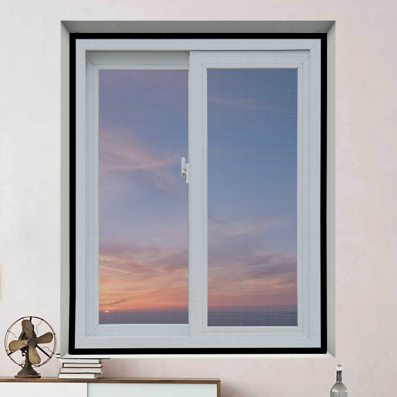 Self-Adhesive Window Screen for Mosquito Protection