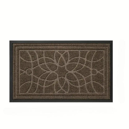 Elegant Mandala-Inspired Entryway Mat