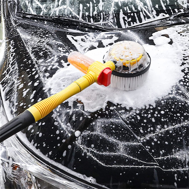 Revolutionary 360° Car Cleaning Brush with Extension Handle