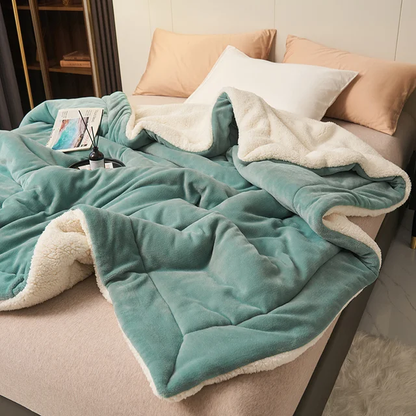 Cozy Bedding Fleece Blanket for Warm Comfort