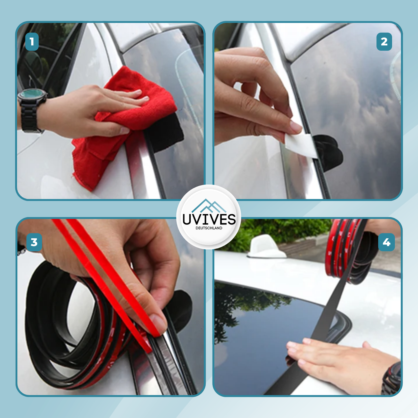 Waterproof and Silent Car Seal for Quiet Rides