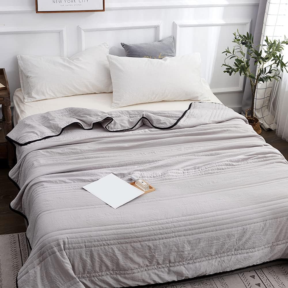 ChillEase Cooling Blanket for Restful Sleep