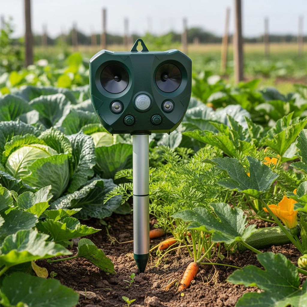 Ultrasonic Solar Pest Repeller