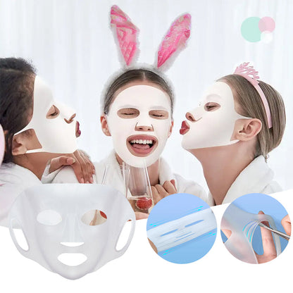 Ergonomic Silicone Facial Mask Holder | SkinFit