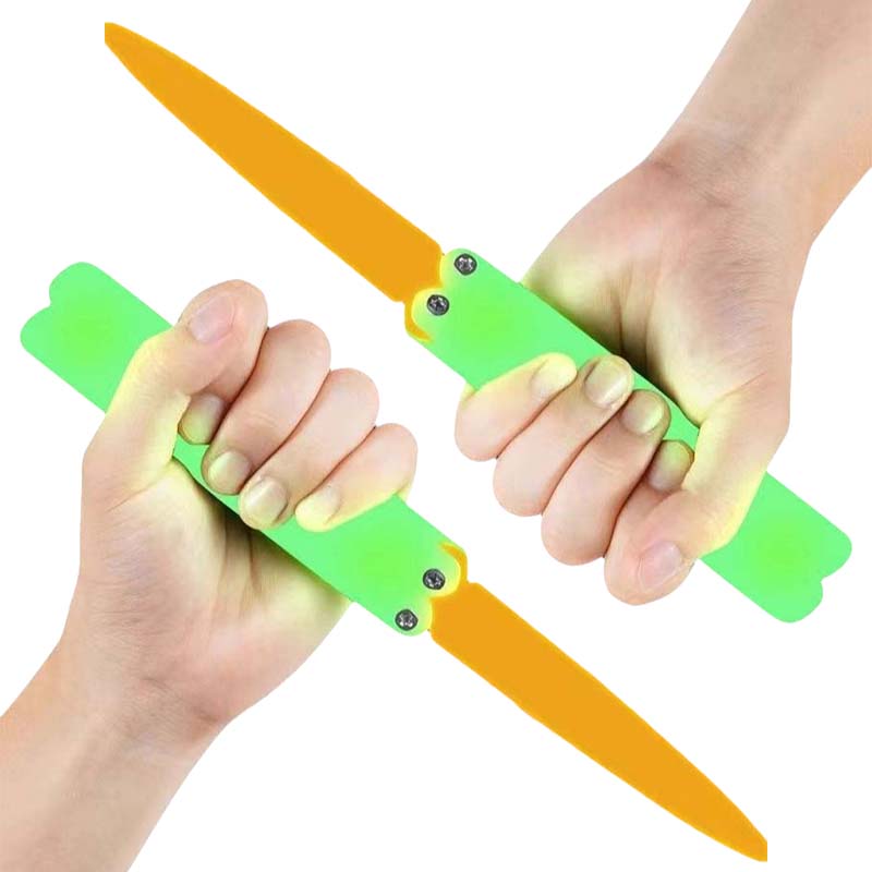 Toy Butterfly Knife for Practice and Tricks