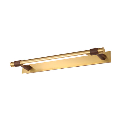 Rotatable 120° Flush-Mount Vanity Light for Bathroom with Linear Design