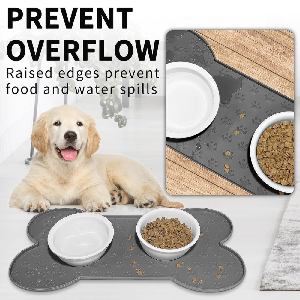 Paw-Friendly Silicone Feeding Mat for Mess-Free Meals