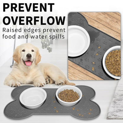 Paw-Friendly Silicone Feeding Mat for Mess-Free Meals