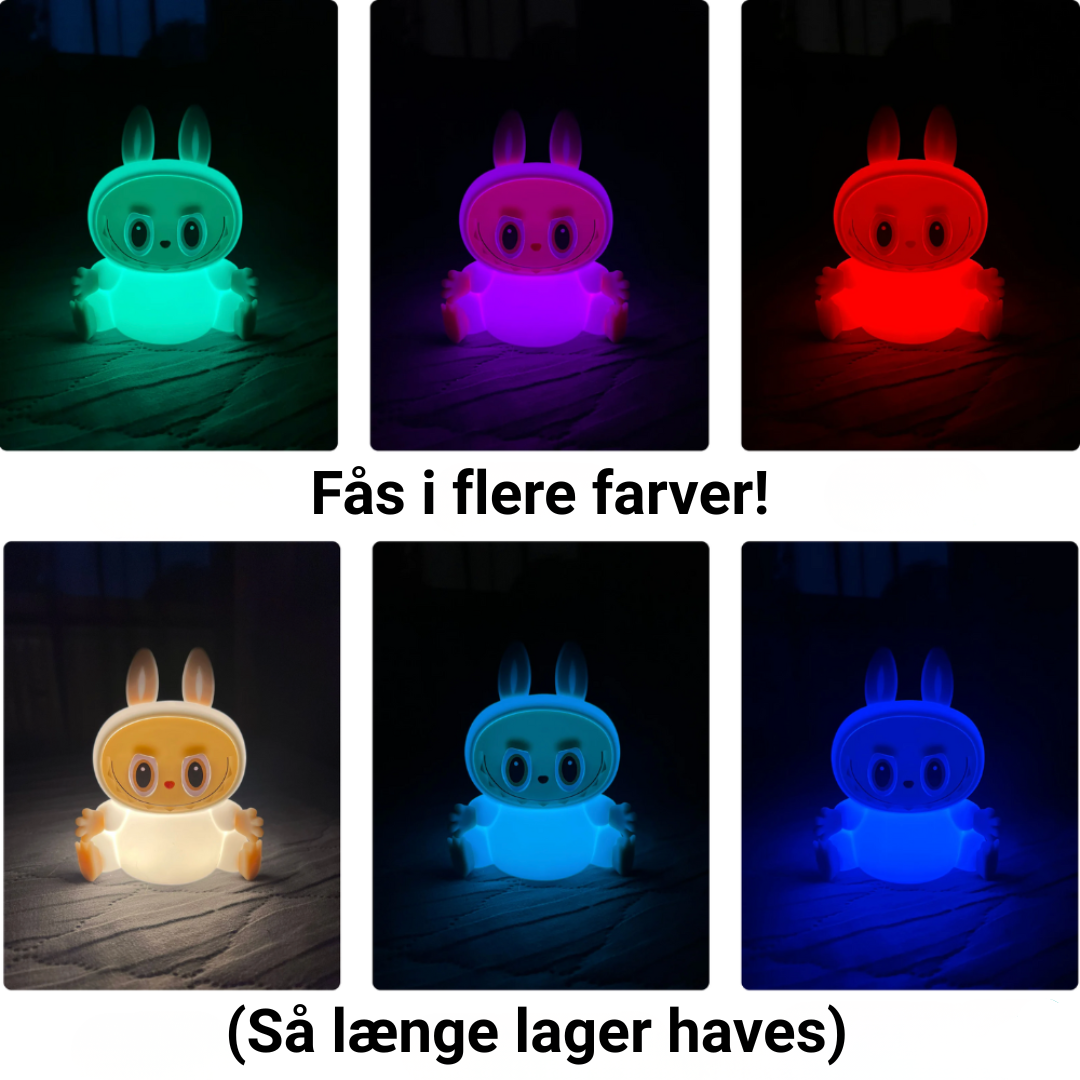 Cozy Night Light with Plush Animal Design