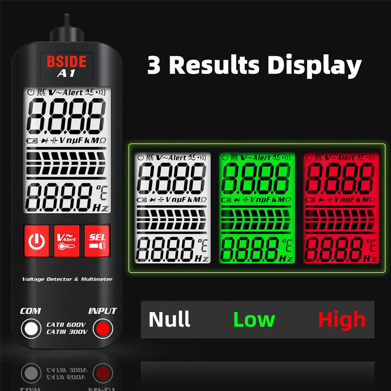 SmartSense Automatic Voltage Detector with LCD Display