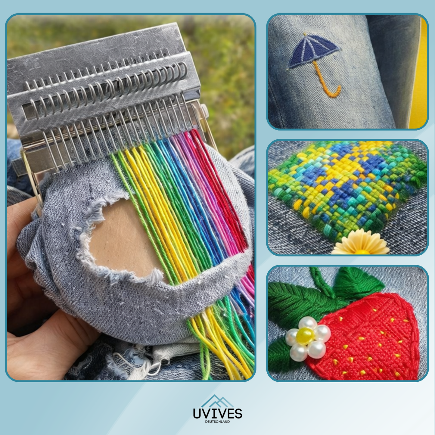 Quick Clothing Repair Tool - No Sewing Skills Required