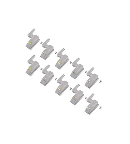 Motion-Activated LED Lights for Hinges (Pack of 10)
