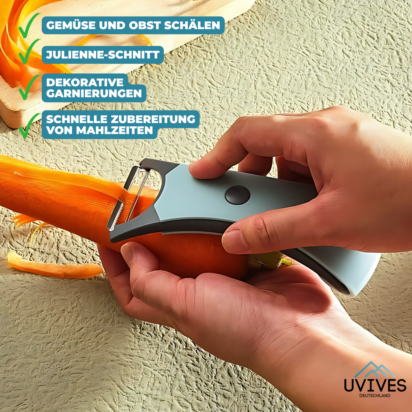 2+2 FREE | PeelPro – The Essential Peeling Set for Every Kitchen