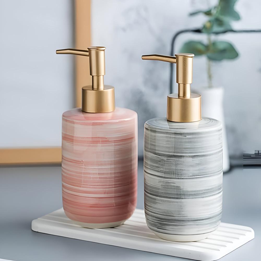 Sleek Ceramic Liquid Dispenser for Modern Spaces