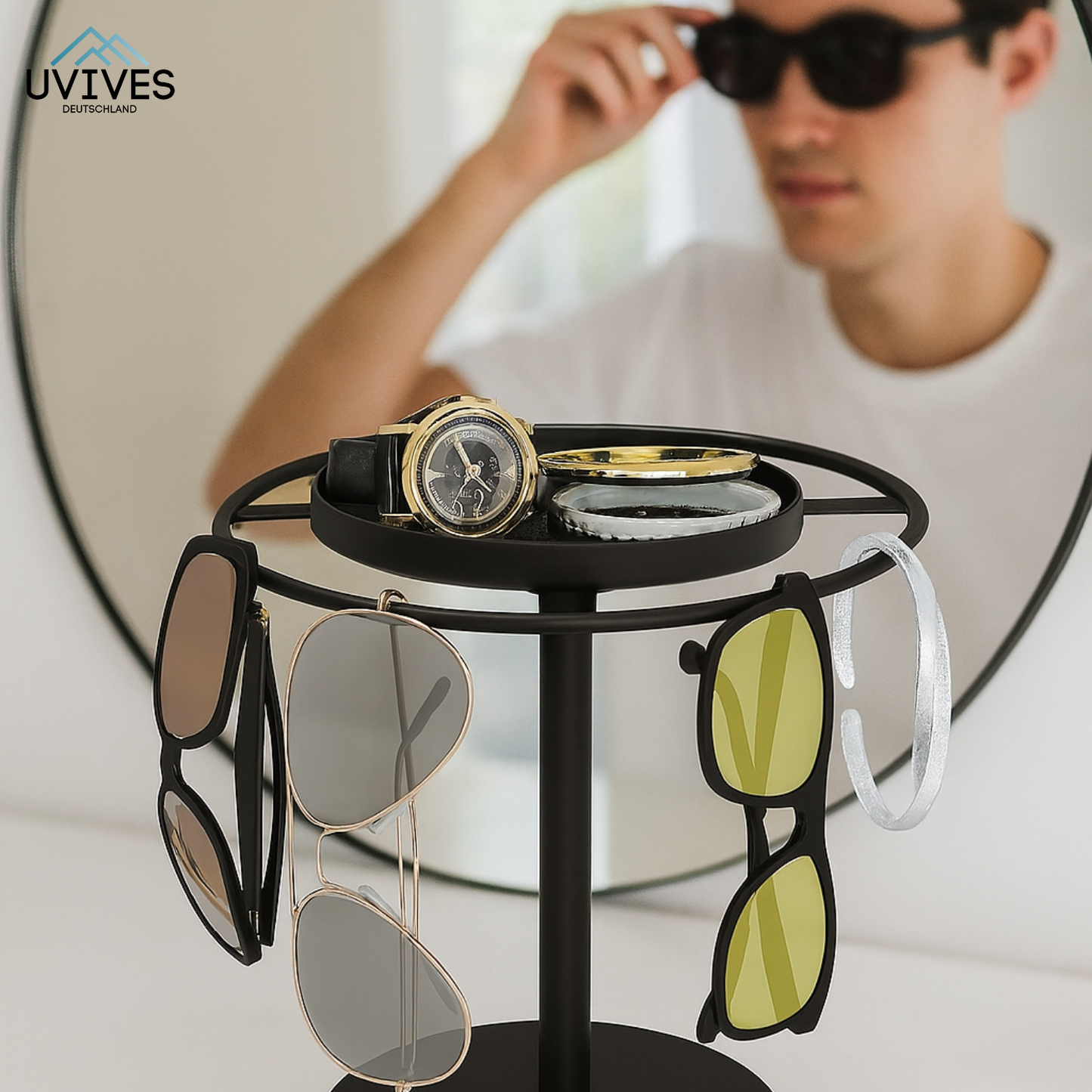 Stylish Eyewear Organizer – Keep Your Glasses Within Reach!