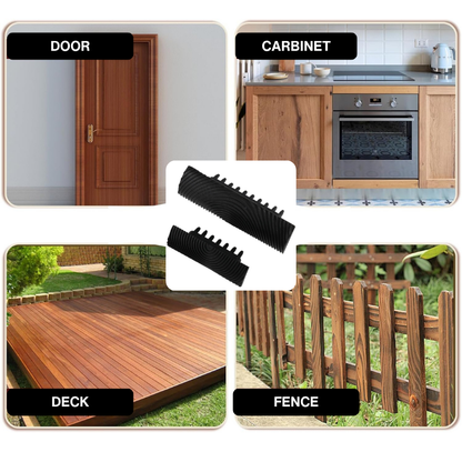 Wood Grain Artistry Roller Duo | Create Stunning Wood Effects