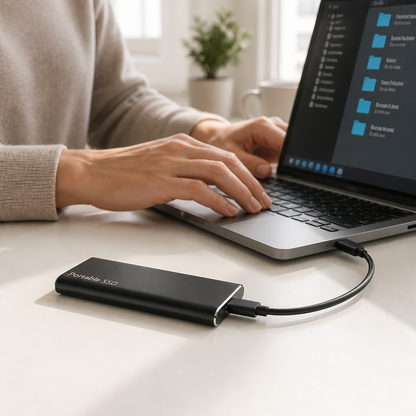 4TB Ultra-Fast USB-C External Storage Solution