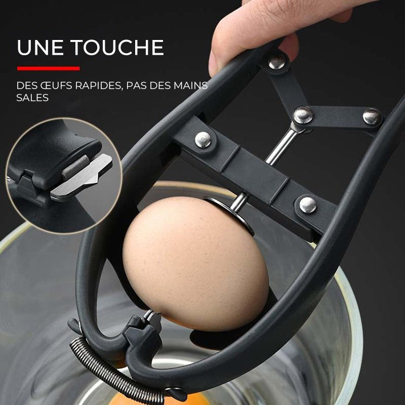 Dual-Function Egg Opener and Beater - Versatile Kitchen Tool