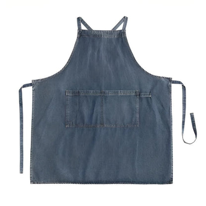 Classic Cotton Denim Work Apron for All Tasks