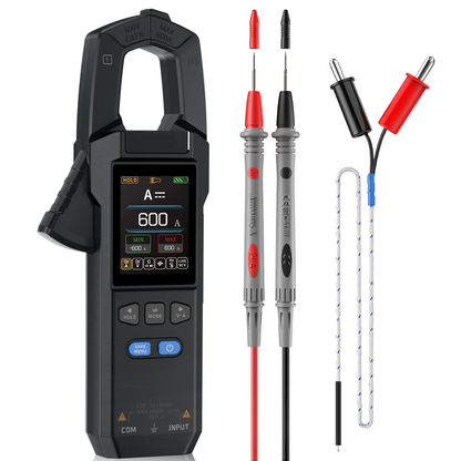 Precision Clamp Multimeter with Color Display