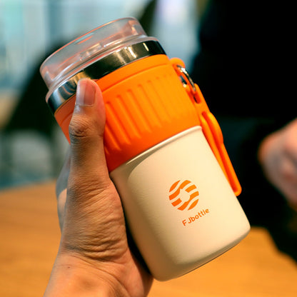 Lid-Sealed Travel Mug for Coffee