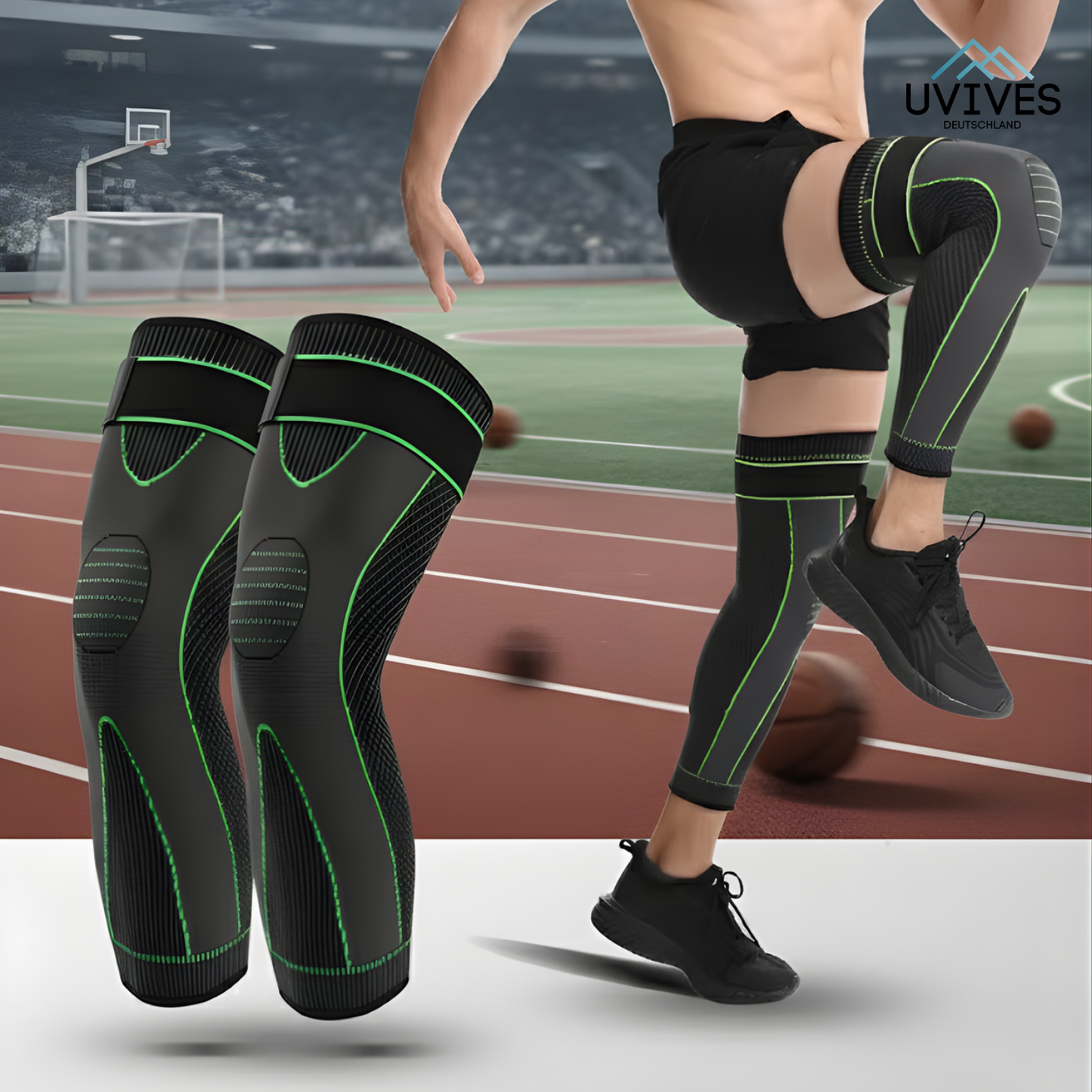 Self-Heating Knee Brace with Soothing Wormwood Extract