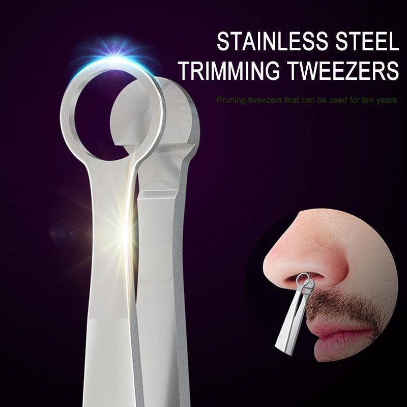Nose Hair Tweezers for Trimming - Universal Design