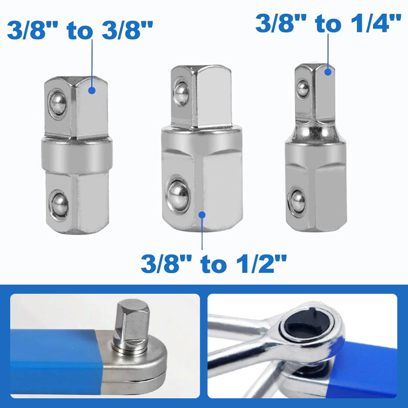 Versatile Extended Wrench for Tight Spaces