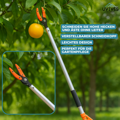 Effortless Cutting Tool for Tall Hedges