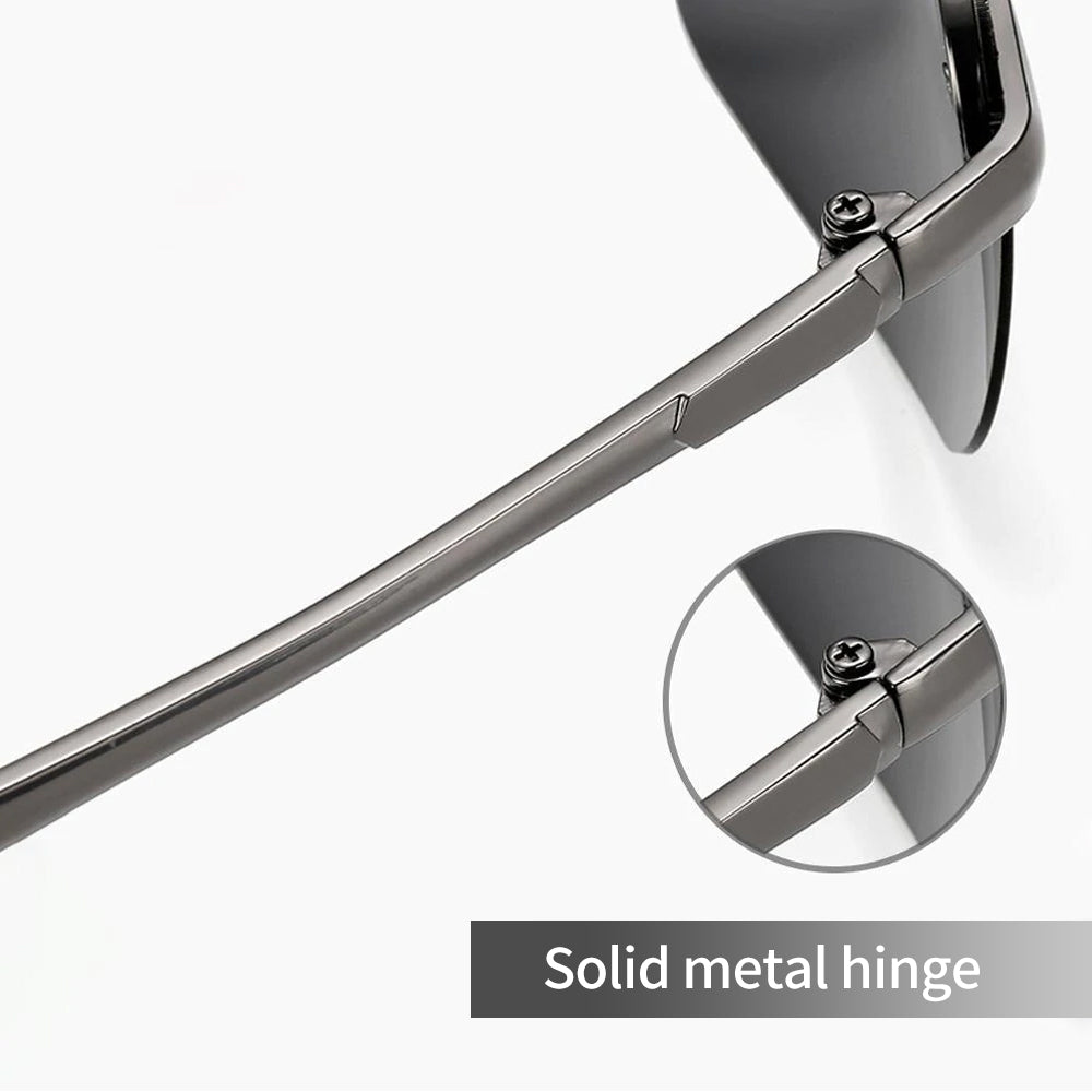 Photochromatic Sunglasses with Polarized Lenses and Anti-Glare Coating