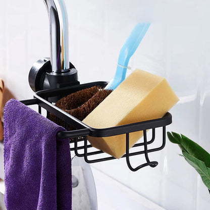 Shower Caddy for Shampoo and Soap – Stainless Steel – Available in Silver or Black – No Drilling Required