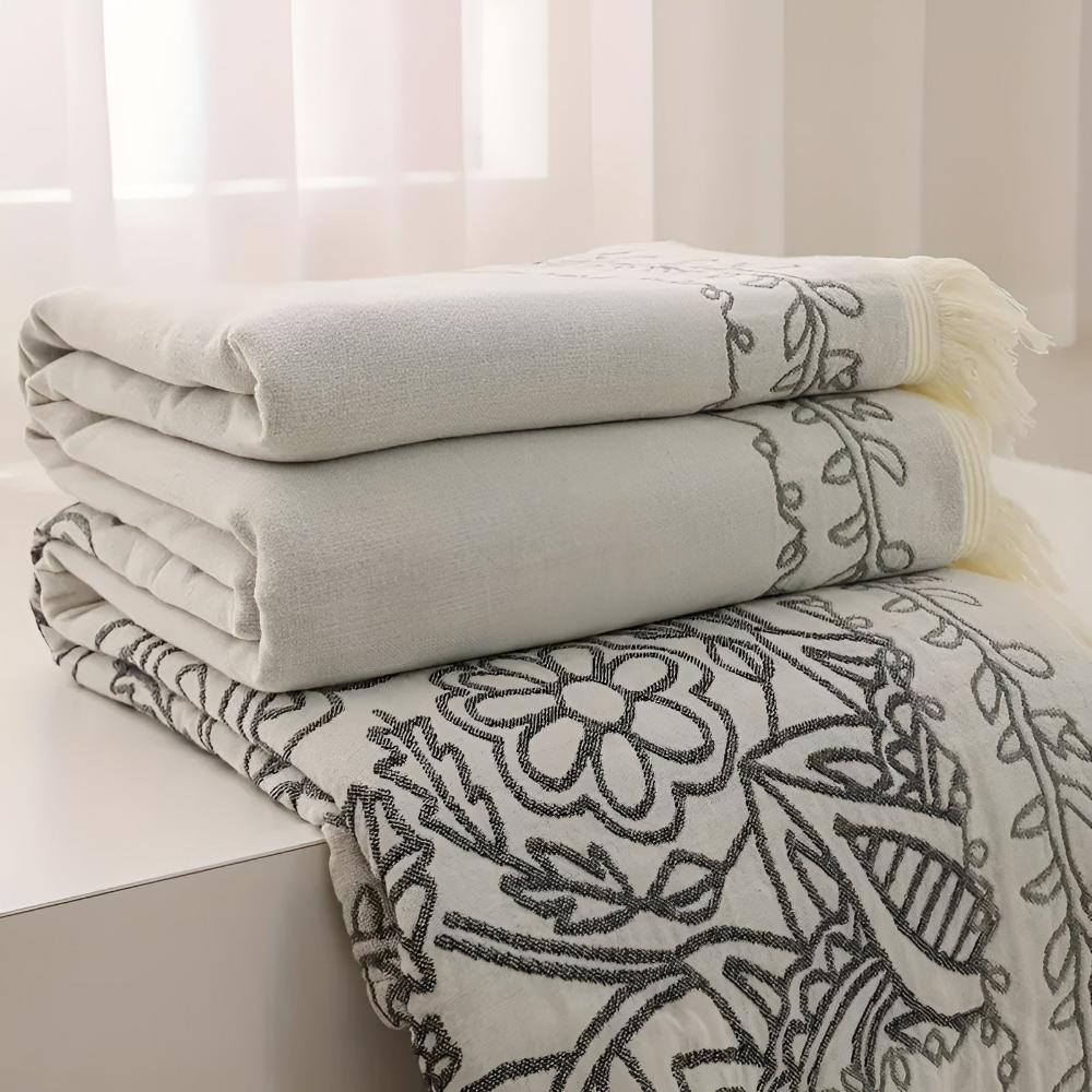 Stylish Cotton Throw Blanket for Every Season