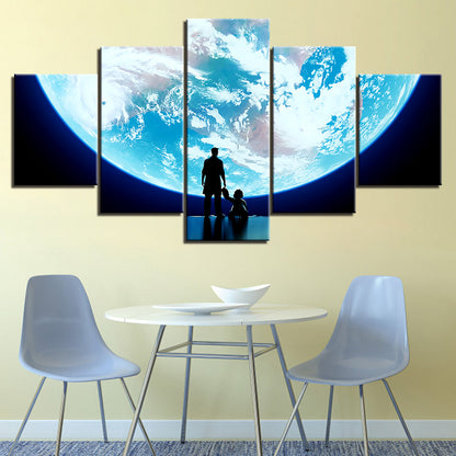 Large Canvas Artwork - World Landscape Wall Decor