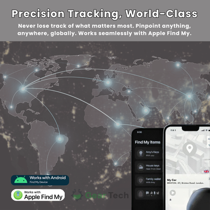 24/7 Security Car Tracker with Mobile App Access – Compact Design
