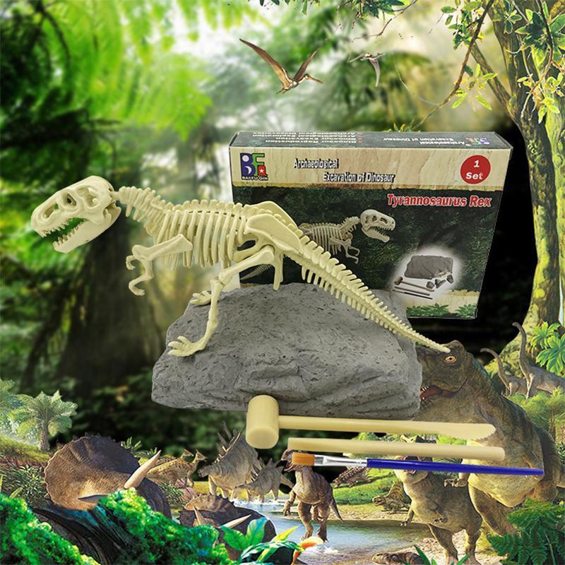 Archaeological Dinosaur Figure Toy for Kids