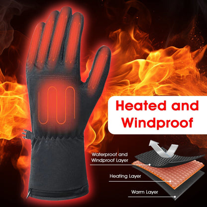 Rechargeable Winter Warmth Gloves with 3 Heat Settings