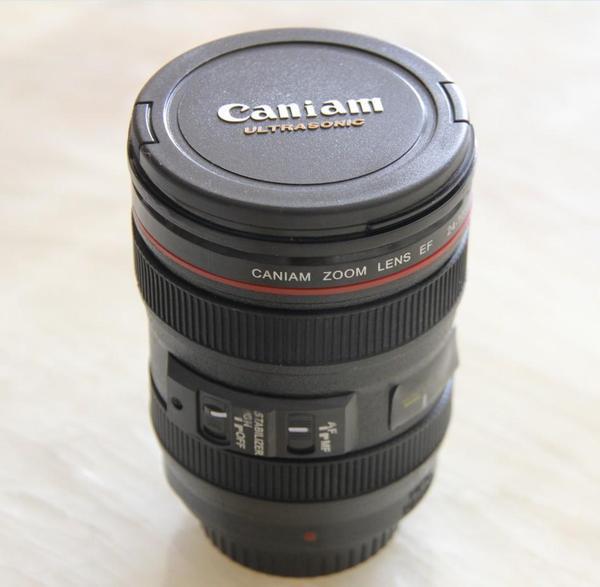 Camera Lens-Shaped Coffee Mug
