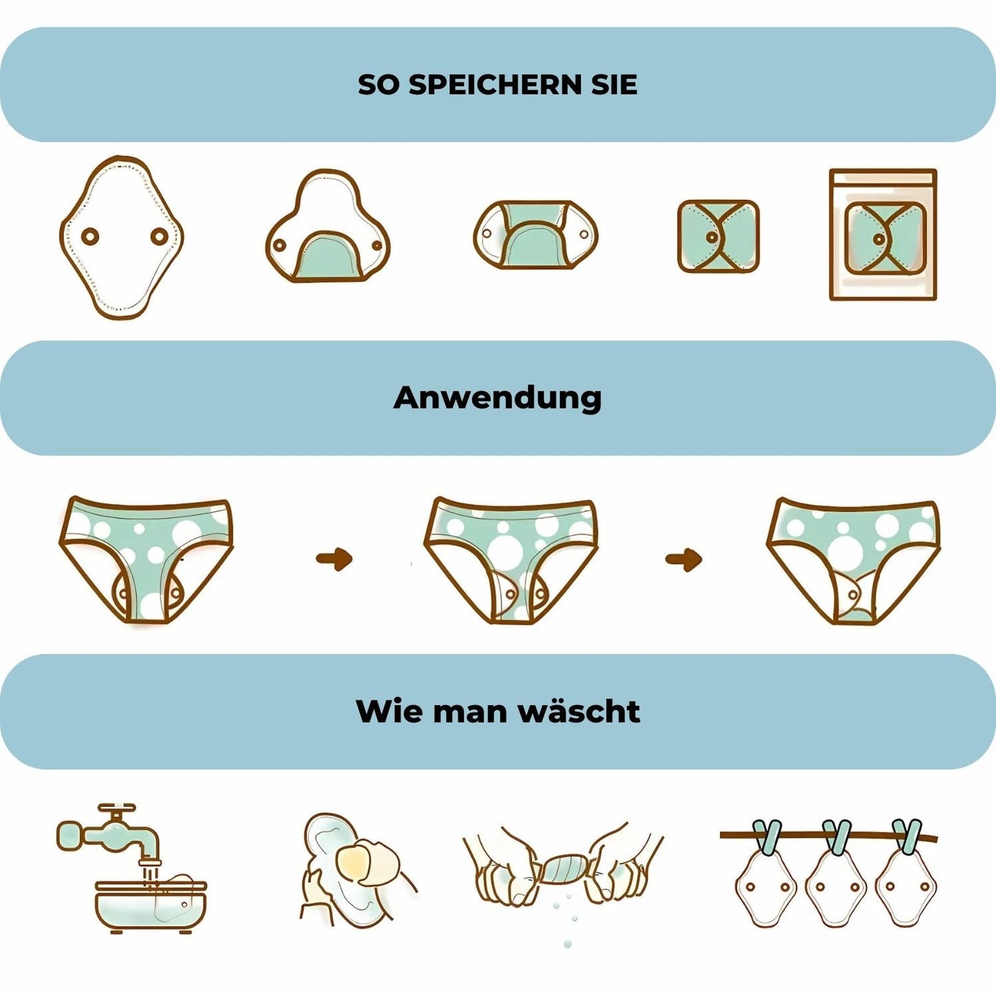 Sustainable Comfort Apparel - Pure Pads