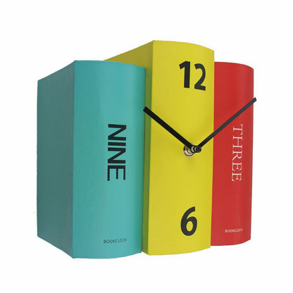 Clock with Book Design